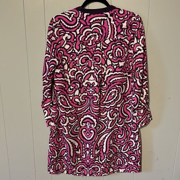 Juicy Couture Purple Printed Dress Size M - Picture 2 of 2